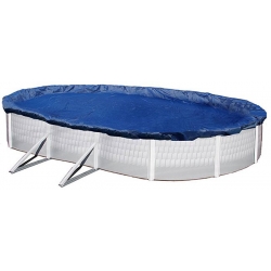 Above Ground Pool Winter Debris Cover for 18x12ft Oval Pool