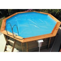 Wooden Pool Solar Cover 6 metres