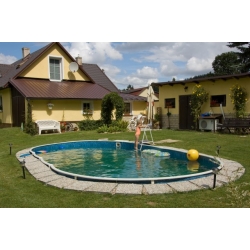 Azuro Deluxe 5,5x3,7m Pool Kit