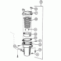 Doughboy Power Pak II Strainer Complete (1300-1013)