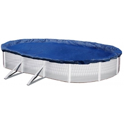 Above Ground Pool Winter Debris Cover for 30x15ft Oval Pool